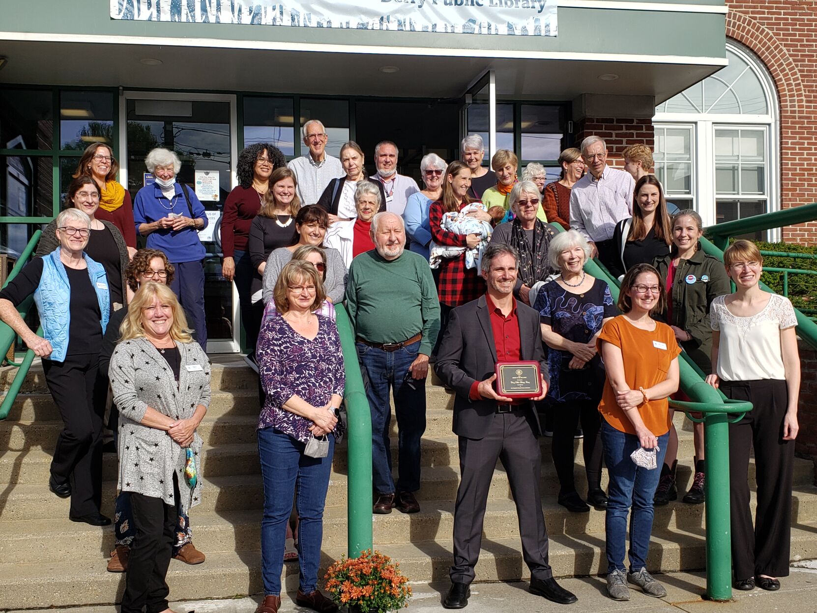 Derry library honored
